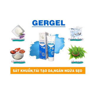 Gel làm sạch, sát khuẩn da Gergel