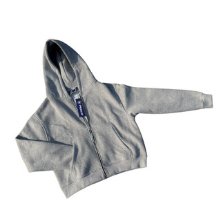 Áo khoác hoodie zip PEALO nam nữ nỉ bông form Crop cá tính năng động