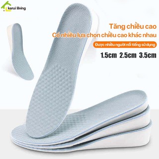 Miếng lót giày tăng chiều cao PIKUP, đệm lót giày thể thao, đệm giày thấm hút chống mùi đa dạng size