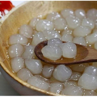 Trân châu trắng Trường Lạc 1kg Trân châu dẻo topping chè kem thạch