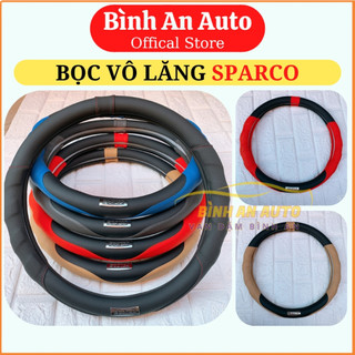 Bọc vô lăng SPARCO cao cấp dành cho các dòng xe TOYOTA HYUNDAI KIA HONDA MAZDA FORD MITSUBISHI CHERVOLET SUZUKI  VINFAST