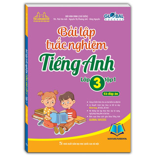 sách - GLOBAL SUCCESS Bài tập trắc nghiệm tiếng anh lớp 3 tập 1