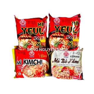 Mì ottogi mì yeul siêu cay - mì kim chi gói 120g