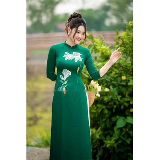Bộ Áo dài tây thi cao cấp, kèm quần