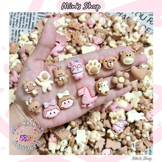 Set 100 charm trà sữa nhiều hình xinh