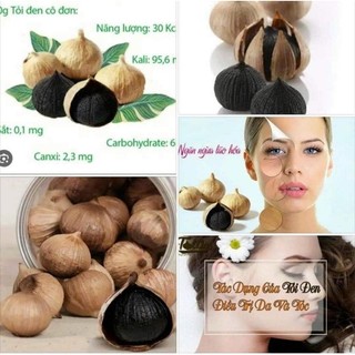 Tỏi đen cô đơn Yên Châu Sơn La lên men tự nhiên loại nứt vỏ
