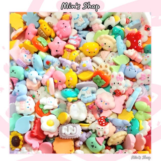 Set 100 charm/sticker full bóng dùng trang trí,....