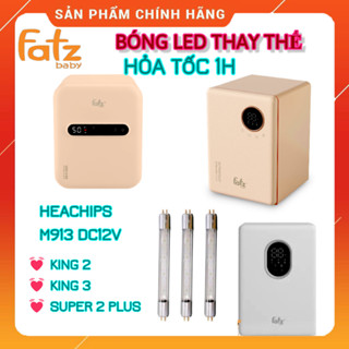 (HỏaTốc) Bóng đèn tia UV HeaChips M913 DC12V UVC/ 4W G4 T5, bóng đèn máy tiệt trùng Fatz baby King 2,King 3,Super 2 Plus