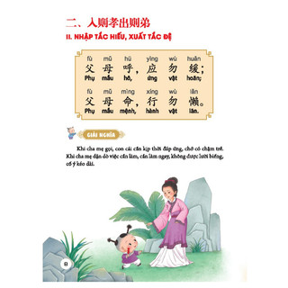 Sách - Đệ tử quy - phép tắc người con ( bản màu )