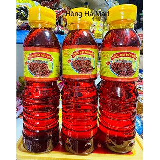 Chai dầu hạt điều đỏ 250ml