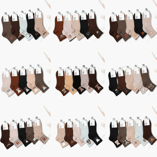 Tất Vớ Nữ Trơn Cổ Ngắn Nhiều Mẫu TRỊNH CHUNG Basic Nhiều Màu Thời Trang Thoáng Khí Dày Dặn Khử Mùi Êm Ái