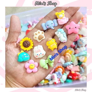 Set 100 charm/sticker dùng làm slime, handmade,...