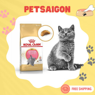 [THỨC ĂN CHO MÈO] ROYAL CANIN BRITISH SHORTHAIR KITTEN - CHO MÈO LÔNG NGẮN DƯỚI 12 THÁNG - GÓI 400G