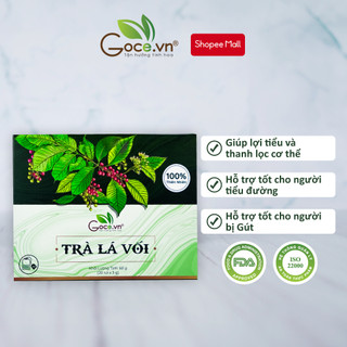 Trà lá vối túi lọc Goce - Kiểm soát tiểu đường, tốt cho tiêu hóa