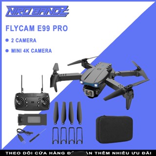 FlyCam Drone Mini E99 Pro Gía Rẻ ,Máy Bay Điều Khiển Từ Xa Camera Kép 4K Cực Sắc Nét ,Cảm Ứng Chống Va Chạm Thông Minh