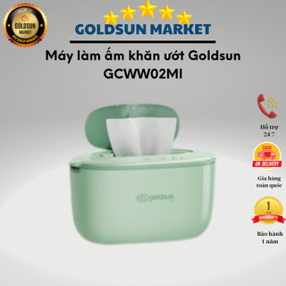 Máy làm ấm khăn ướt Goldsun GCWW02MI điều khiển cảm ứng với 2 chế độ nhiệt, khử khuẩn tốt cho bé