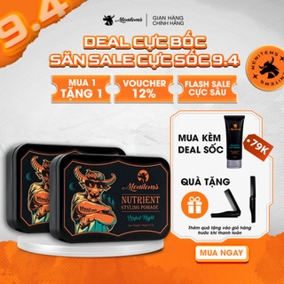 Combo Sáp vuốt tóc Menitems, sáp vuốt tóc nam giữ nếp tạo kiểu tự nhiên giữ nếp đến 10H lưu hương nước hoa lôi cuốn