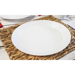 Đĩa thủy tinh bầu dục Luminarc Harena 33cm L3267, thủy tinh cường lực, dùng trong lò vi sóng và máy rửa bát