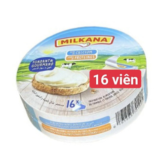 Phô mai Milkana Ai Cập hộp 16 miếng 240g