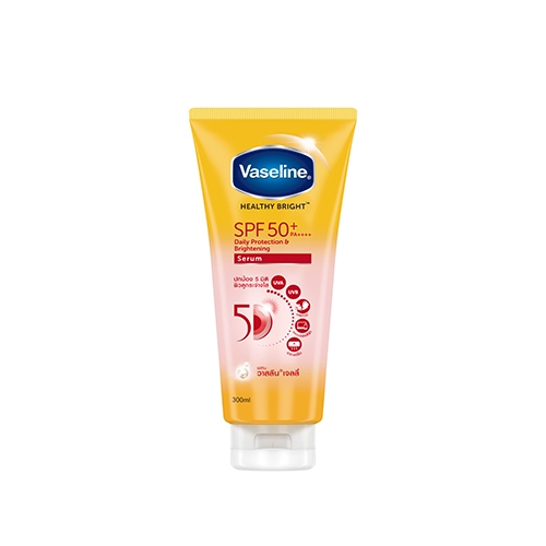 Serum chống nắng cơ thể Vaseline 50x bảo vệ da với SPF 50+ PA++++ giúp da sáng hơn gấp 2X 300ml | BigBuy360 - bigbuy360.vn