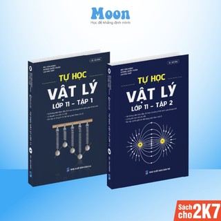 Combo 2 sách id tự học Vật lý lớp 11 chương trình SGK mới Moonbook