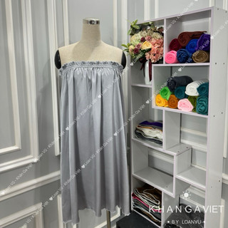 váy quây spa chất liệu PHI THUN cao cấp