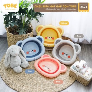 Chậu rửa mặt TOBÉ gấp gọn hình ngộ nghĩnh đáng yêu cho bé