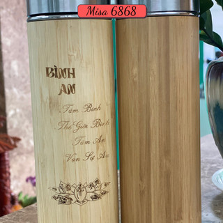 Bình Trúc Trơn giữ nhiệt 450ml