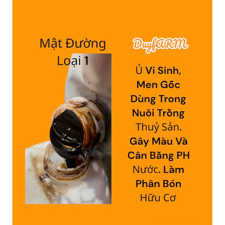 Mật rỉ đường đậm đặc, mật đường loại 1, mật ủ vi sinh, phân bón hữu cơ 1kg