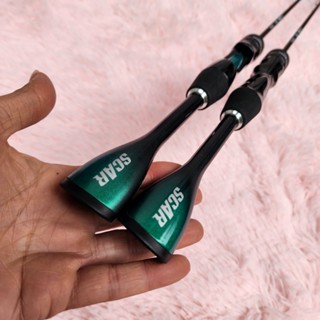 (Chất lượng) Cần Lure Suối UL Taigek Xanh-  Cán Bóng Chày - Giá Học Sinh