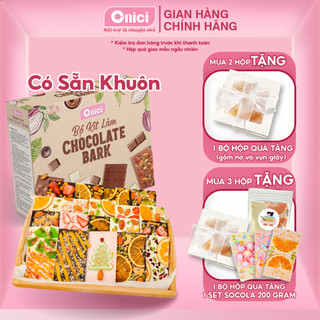Set nguyên liệu Chocolate Bark thành phẩm 120 VIÊN