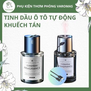Nước Hoa Ô Tô Thông Minh Với Hệ Thống Phun Sương Khuếch Tán Tự Động Car Fragrance VAROMAS Dung Tích 160ML KT71 KT72