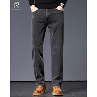 Quần jean nam Rusticman dáng đứng phom suông rộng, quần bò nam ống đứng hottrend hàn quốc Q016