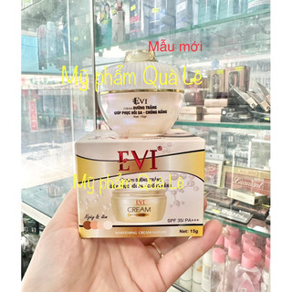 [ chuẩn hàng cty 100%] kem EVI dưỡng trắng da- phục hồi da hủ 15g