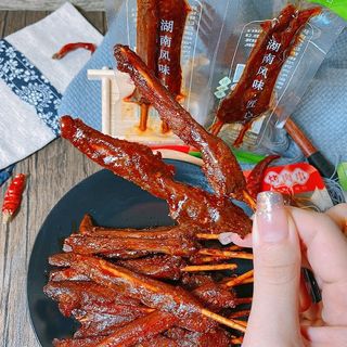 Thịt xiên que cay tứ xuyên, xiên thịt tứ xuyên Trung gói 15gr - Exfood