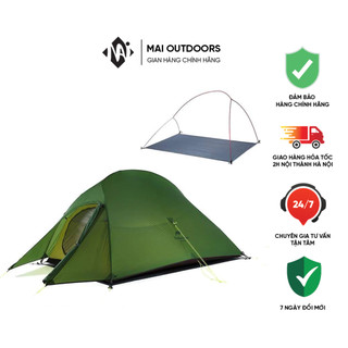 Lều cắm trại 2-3 người cloud up siêu nhẹ naturehike nh17t001-t/, nh18t030-t
