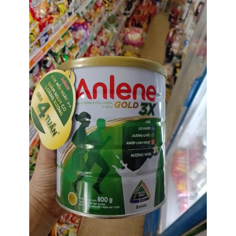 Sữa Anlene Gold 3x lon 800g