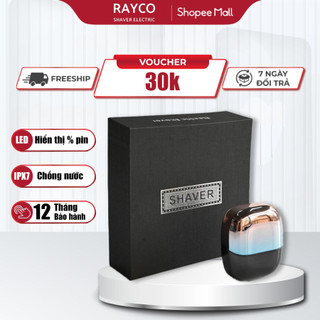 Máy cạo râu mini RAYCO RQ-222 , cạo cực êm, sát, sạc nhanh, màn hình hiển thị phần trăm pin