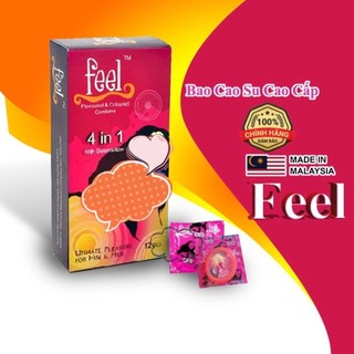 Bao cao su Feel 4in1 - Kéo dài thời gian - feel bao cao su