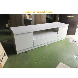 Kệ tivi để sàn phòng khách Finili gỗ công nghiệp 2 cánh mở FINILIW120