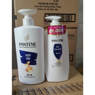 Dầu gội pantene 650ml/900ml sạch gàu sx 2024