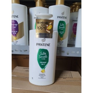 Dầu gội pantene 650ml suôn mượt óng ả sx 2024