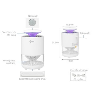 Đèn bắt muỗi đa năng Comet CM078
