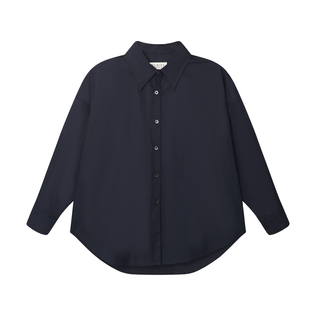 RUBIES Malab Shirt - Áo Sơ Mi Nữ Vải Kate Tay Dài Cổ Đức | BigBuy360 - bigbuy360.vn