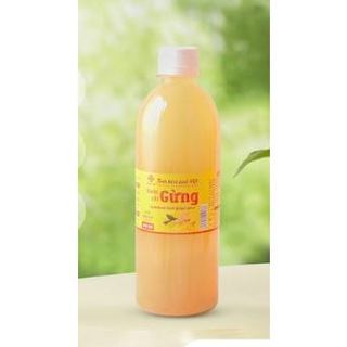 Nước cốt gừng hồng lam - 500ml/chai