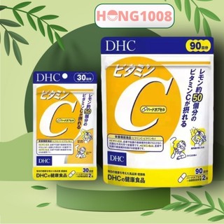 [Mã COSDAY - 50k đơn 250k] Viên uống Vitamin C DHC hard capsule Nhật Bản 20 ngày 30 ngày 90 ngày dùng tăng sức đề kháng