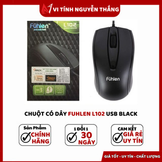 CHUỘT CÓ DÂY FUHLEN L102 USB BLACK