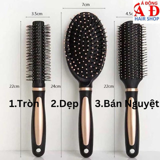 Bộ 3 lược chải đầu gỡ rối tóc, chống tĩnh điện
