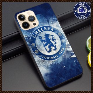 Ốp Điện Thoại Tráng Gương in hình Clb Chelsea Fc cho Iphone 6 7 8 plus 11 12 pro max x xs xs max