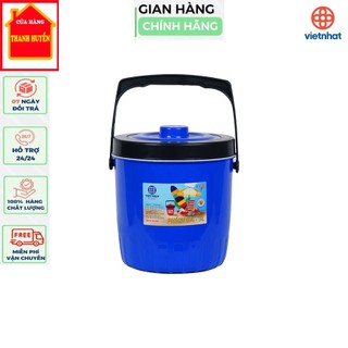 [Chính hãng Việt Nhật] Phích tròn 5L, thùng đá tròn 5L